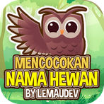 Edukasi Mencocokan Nama Hewan