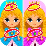 Spot 5 Differences Girls Games