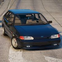 Driving Lada 2114: Car Game