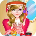 Girls hairdresser salon