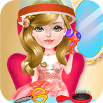 Girls hairdresser salon