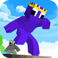 3D Rainbows Friends Run