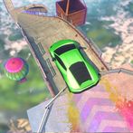 Car stunts mega ramp