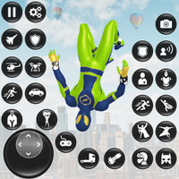 Flying Spider Superhero Game