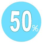 50%