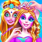 العاب صالون شعر - تلبيس اميرات