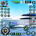 Police Boat Chase Game Boat 3D