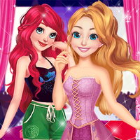 العاب بنات وتلبيس فساتين مكياج