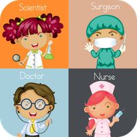 Learn professions Occupations