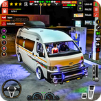 US Van Driving Game 3D