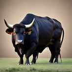 The cretan bull and cow attack