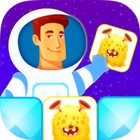 Matching game. Space monsters!