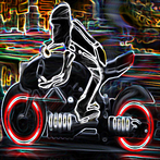 Laser Cycle Racer Metro Maze