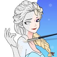 Princess Coloring DIY(ASMR)