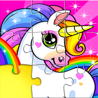 Unicorn Glitter Jigsaw Puzzles
