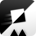 Geometry Black White Dash