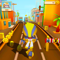 Subway Vir The Robot Hero Game