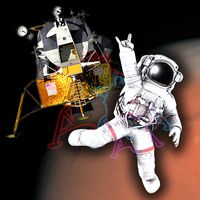 Moon Lander Inertial 2D