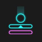 Neon Descent - ball bounce gam