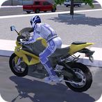 Fast Motorcycle Rider