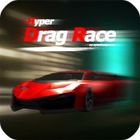 Hyper drag race supercar