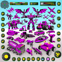 Elephant Robot Car Game 2025