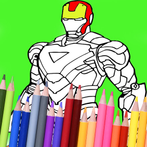 Superhero Coloring Book