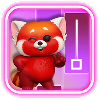 Turning Red Panda Piano