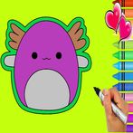 Squishmallows Coloring Book
