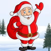 Santa Snow Game Run Christmas