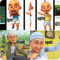 Tebak gambar upin ipin