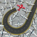 Plane Parking Jam - Car Park