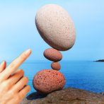 ASMR Rocks: Stack Balance Game