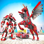 Real Flying Bot Transform Game