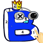 Alphabet Color By Number