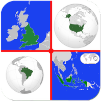 world map quiz - guess country