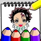 Demon Slayer Coloring Book