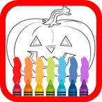 Cute Halloween Colouring Book