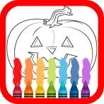 Cute Halloween Colouring Book