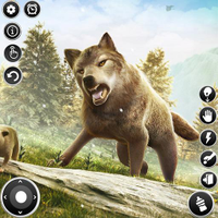 Wolf Simulator Game: Animal 3D