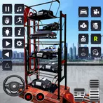 Police Car Lift Parking Game