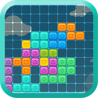 Jewel Puzzle Block 10x10