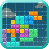 Jewel Puzzle Block 10x10