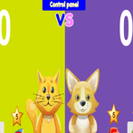 Cats vs Dogs push wall