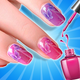 Nail Salon Acrylic Kitty Nails