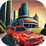 City Rooftop Stunt Car