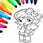 Girl coloring pages