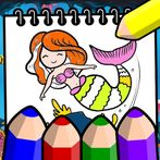 Princess Mermaid Coloring