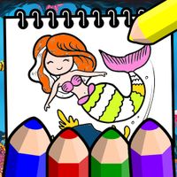 Princess Mermaid Coloring