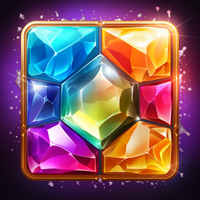 보석블럭 퀴즈 - 보석 블록을 맞추며 퍼즐을 푸는 게임